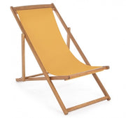 Set 4 Sdraio Legno Verde Chiaro da Giardino - SERENITY