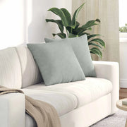 Cuscini da Divano 2 pcs Grigio chiaro 50 x 50 cm 42013971