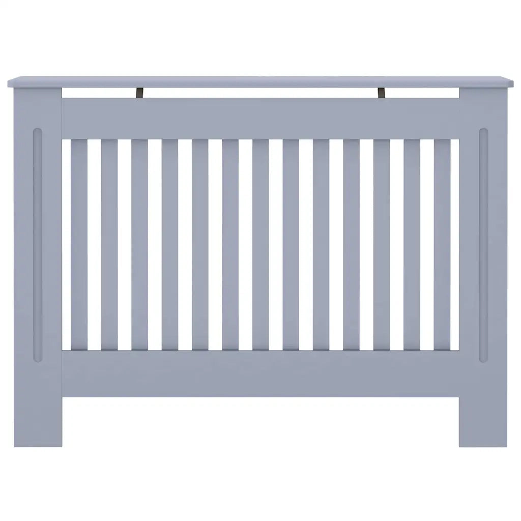 Copertura per radiatori 2 pcs Grigio 112 x 19 x 81,5cm 3403228