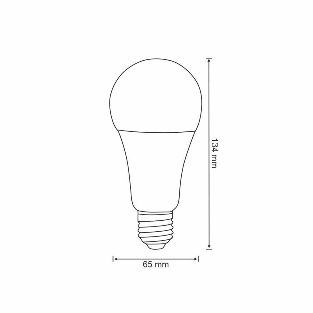 Lampadina LED Smart WiFi Tuya E27 11W 1055lm RGB Polux