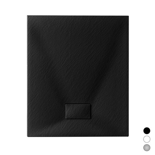 PIATTO DOCCIA STONE ESSENCE SLIM QUADRO- Nero cm 80 x 80- DHIMP- pezzi 1