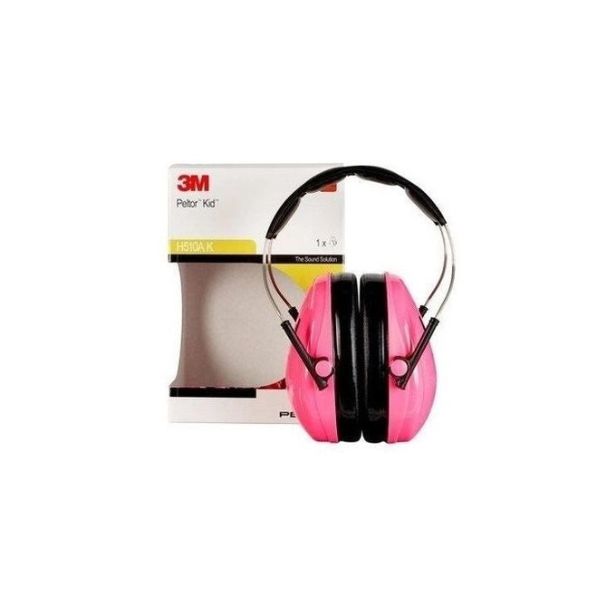 3M H510AKPC1 PELTOR Kid Paraorecchie per Bambini 27 dB SNR colore Rosa