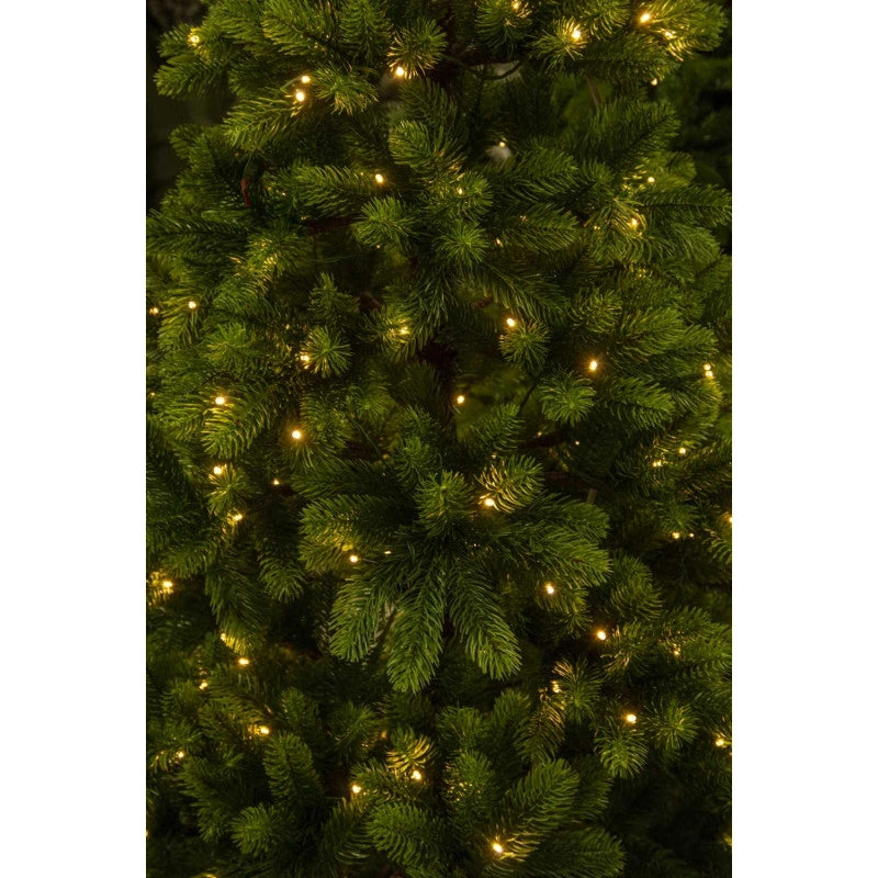 Luce filo 500 led bianco caldo con controller 28m