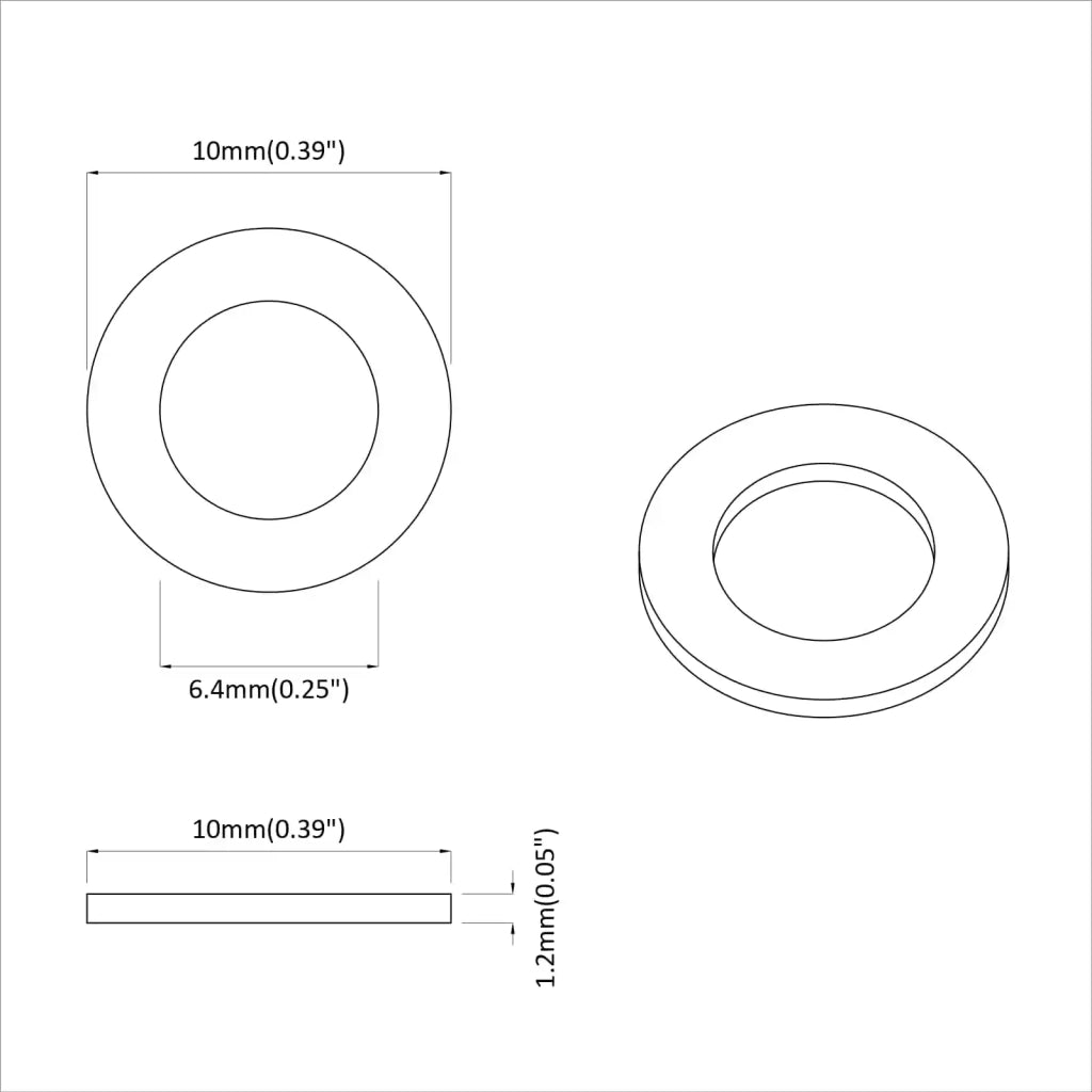 Rondelle 50000 pcs Argento Ferro