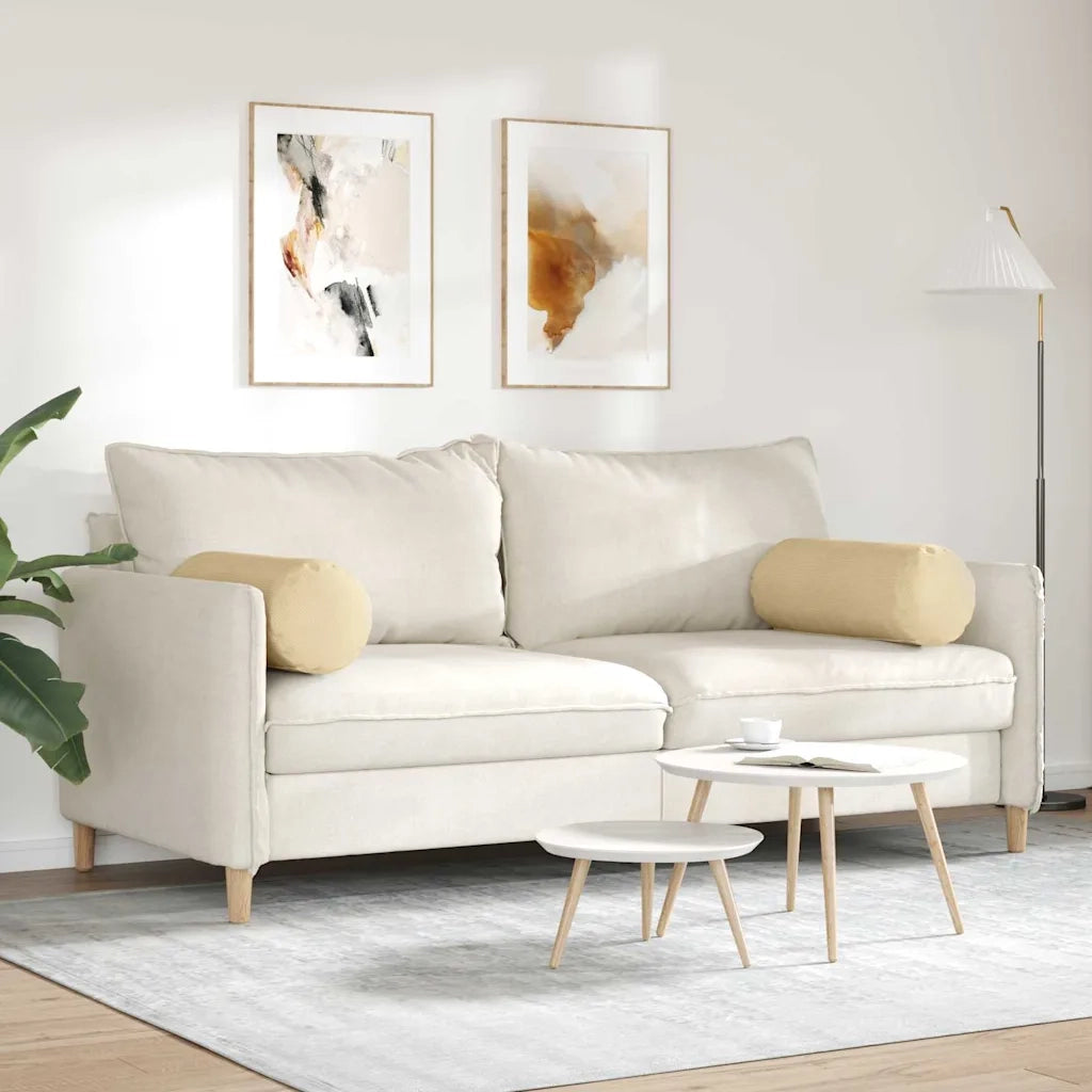 Cuscini a rullo 2 pcs Grigio Verde Ø 25 x 70 cm 42014350