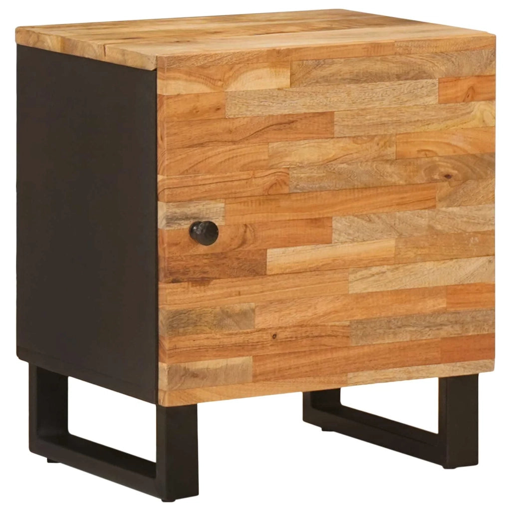 Comodino | Armadio da Notte | Mobiletto da notte Marrone 40 x 33 x 46 cm
