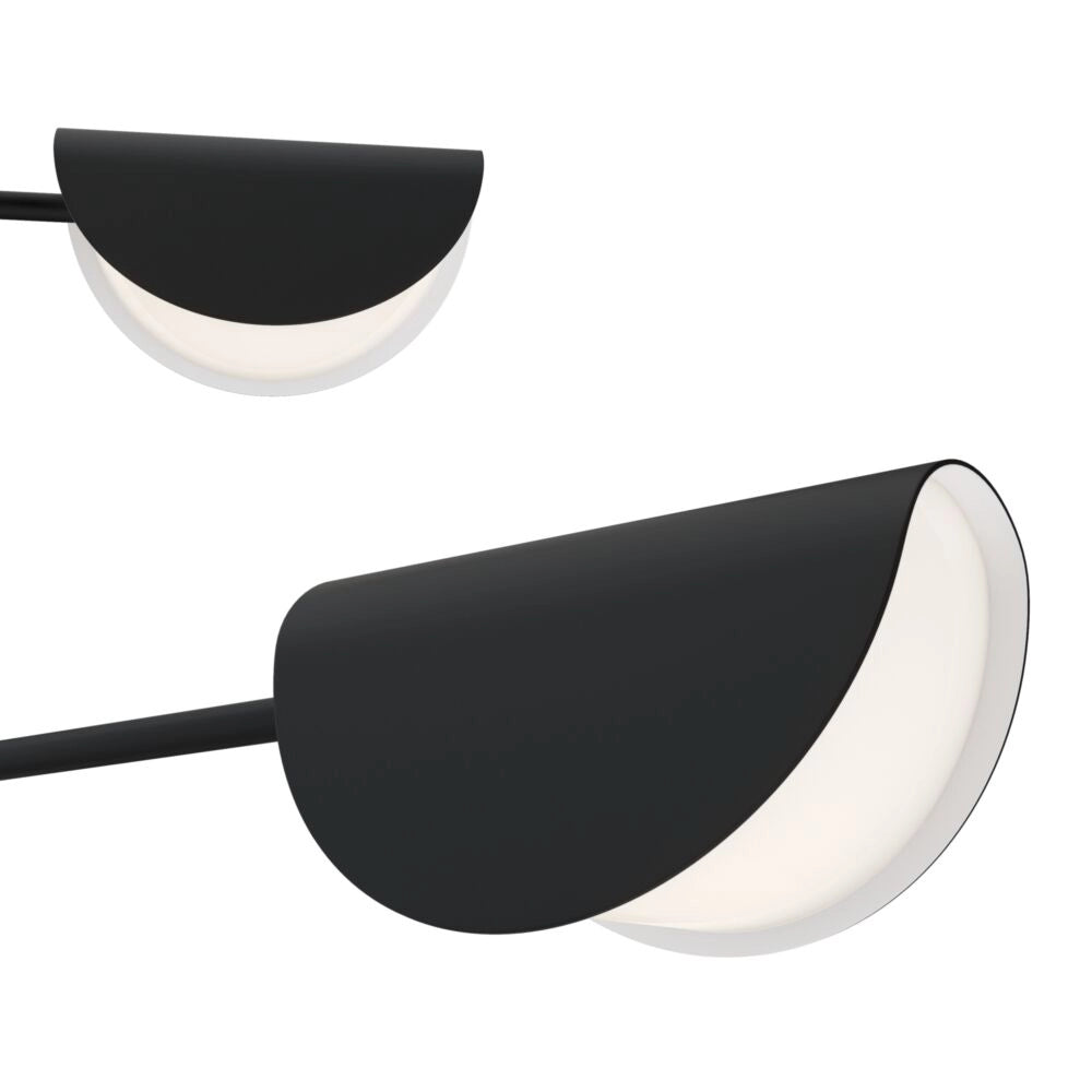 Lampadario Mollis Maytoni MOD126PL-08B nero 8 luci