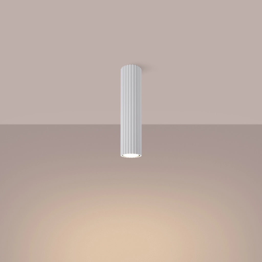Lampada da soffitto KARBON 30 bianco
