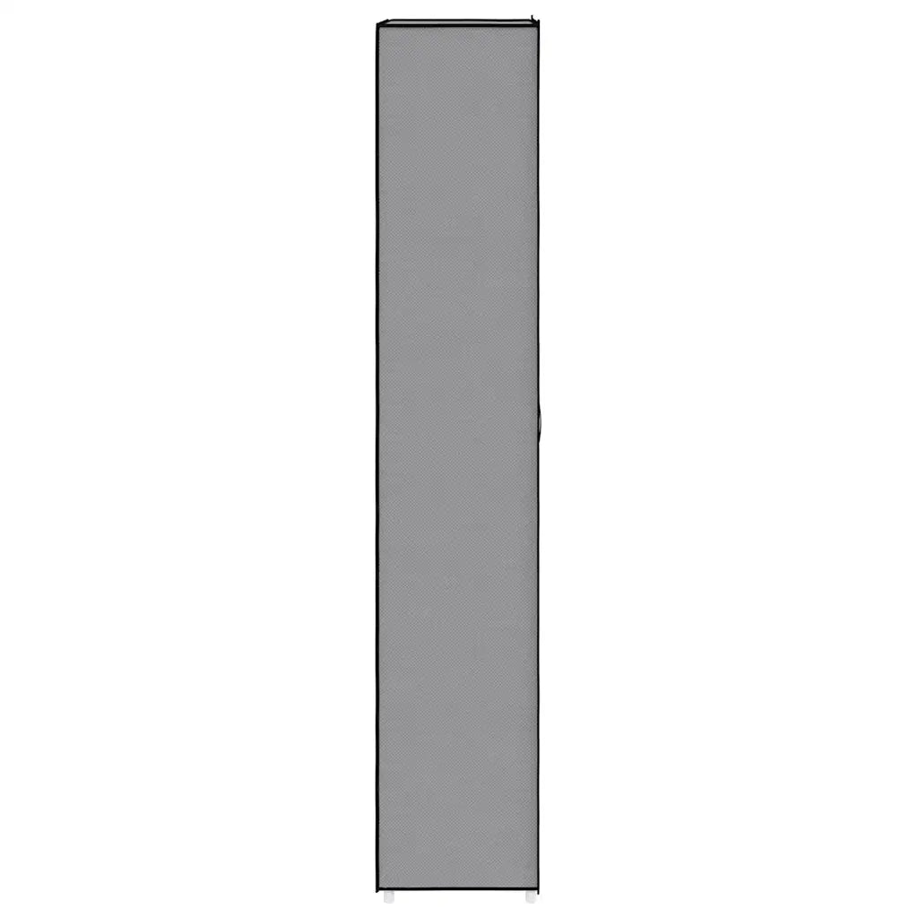 Scarpiera | Mobile per scarpe Grigia 60x30x166 cm Tessuto