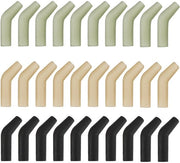Accessori per pesca - 30 pezzi - Allineatore TPR - Lunghezza 11 mm - Adatto per 2/4/6/8 vishaken - Idoneo per acqua dolce/ acqua salata - Migliora il successo nella pesca - Accessori per le reti da pesca