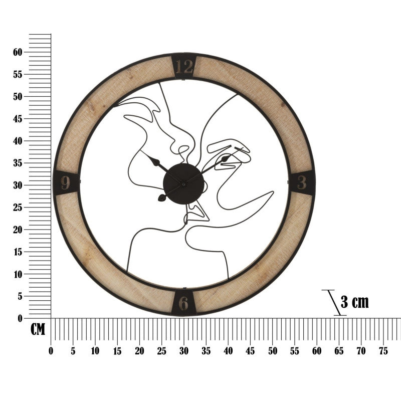 Orologio Da Muro Couple cm ø 60x3