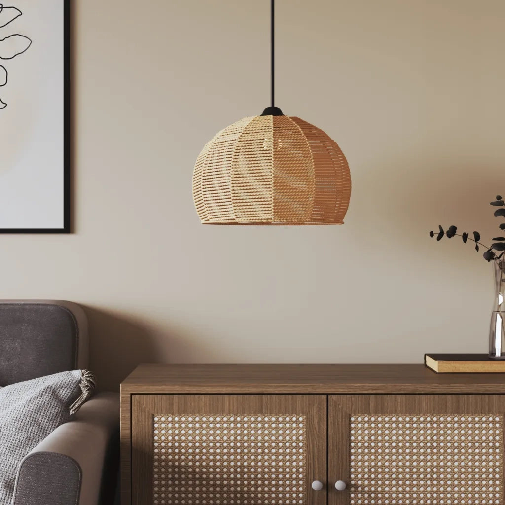Paralume da Soffitto Ã˜36x26 cm Ferro e Cartacod mxl 104671