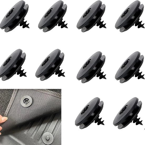 Viti per tappeti auto - Viti fissa per tappeto (10 pezzi)