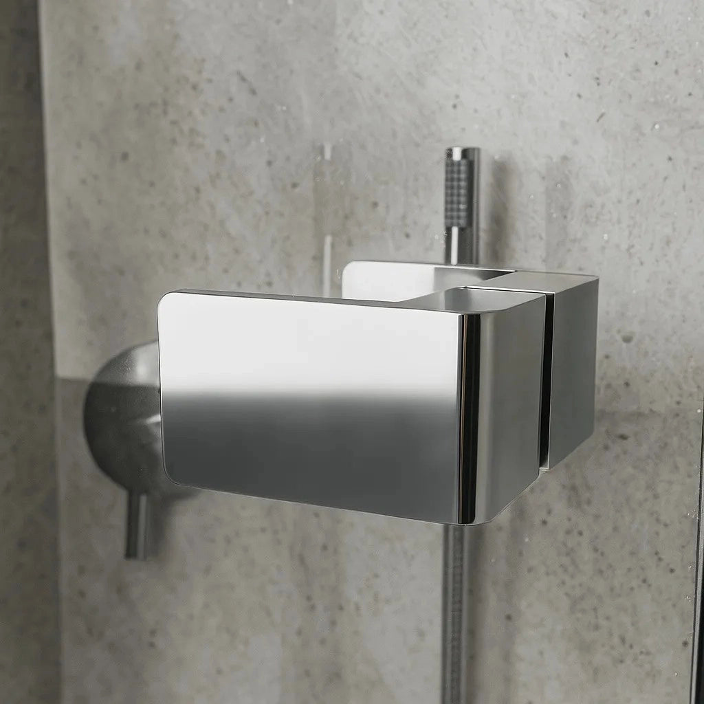 Cabina Doccia Rea Atlas 90x90 Chrome destra