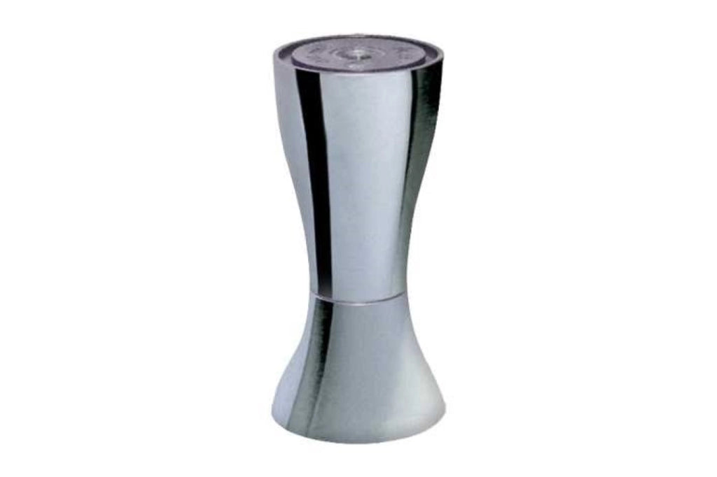 Piedino In Plastica Regolabile Serie Evolution H90Mm Cromo - Masidef