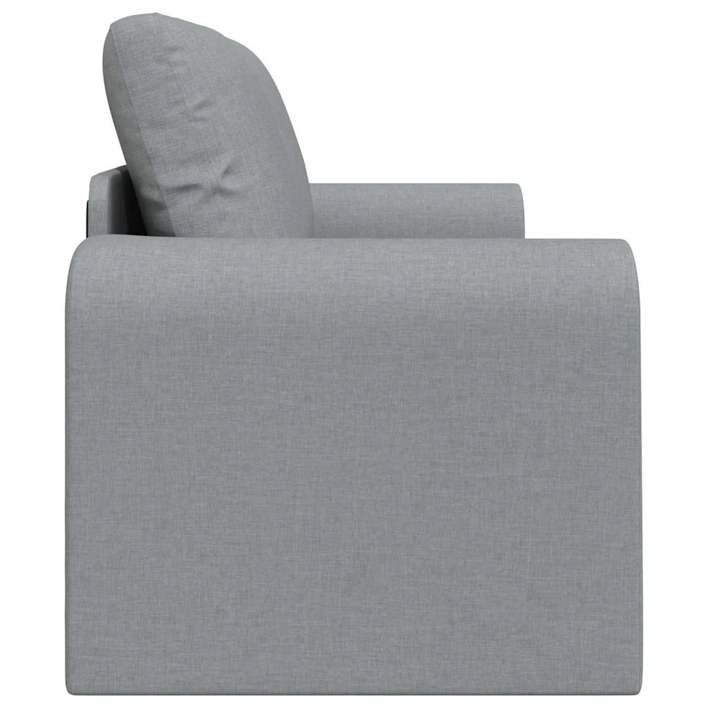 Divano letto | Sof¨¤ letto | Letto singolo 60cm Grigio chiaro Tessuto