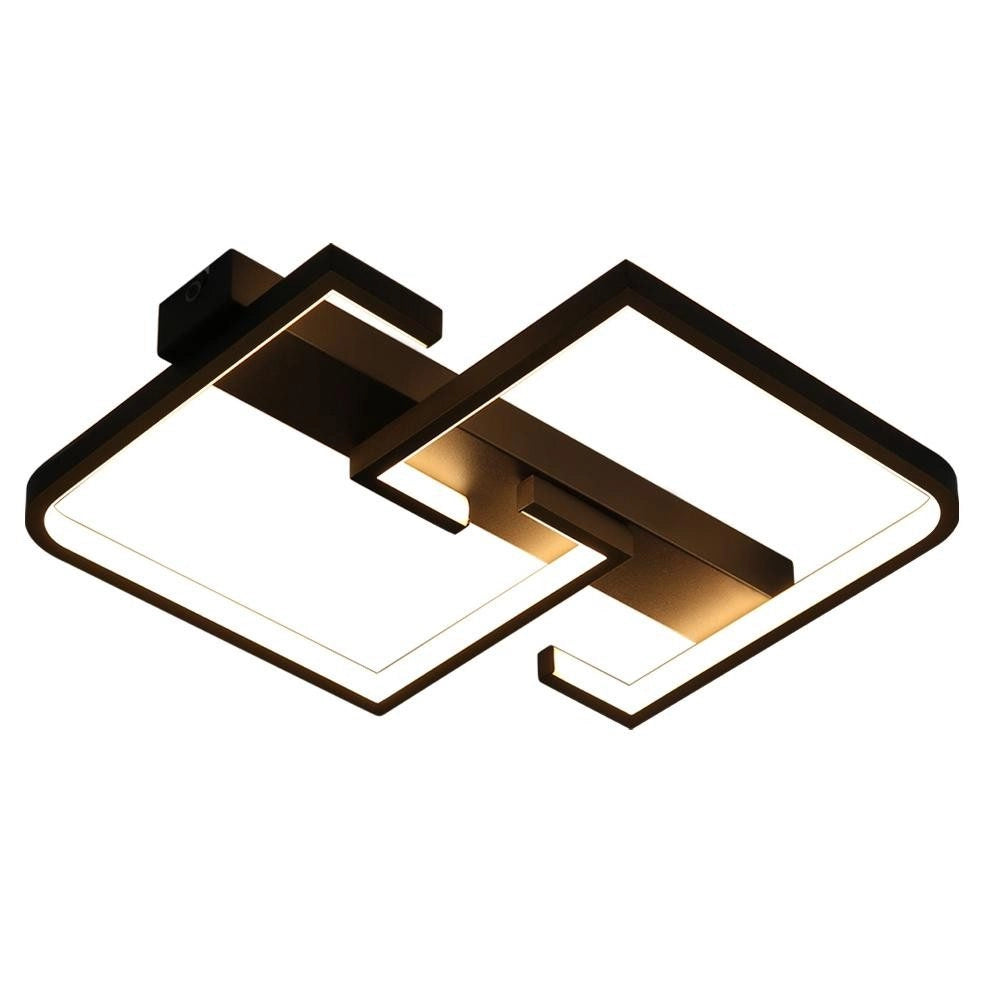 ZMH Lampada da soffitto a LED da 19 W con telecomando e cambio colore