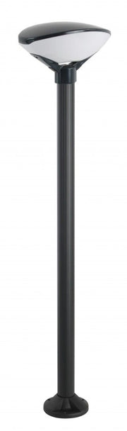 Lampione da giardino SU-MA TEO nero 169cm E27 IP54