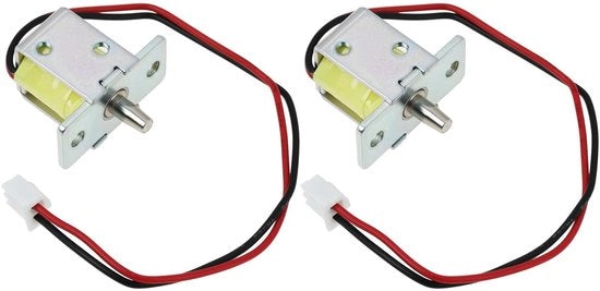 2 pezzi di Deursloten elettromagnetici 12V DC per armadi e cassetti