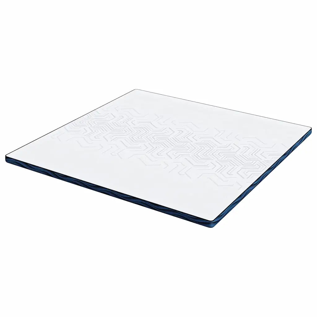 Topper per materasso Bianco 180 x 200 cm Tessuto Jacquard 4106262