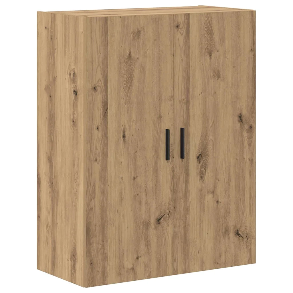 Credenza 2 pcs Legno vecchio Legno Stratificato e Vetro 3403184