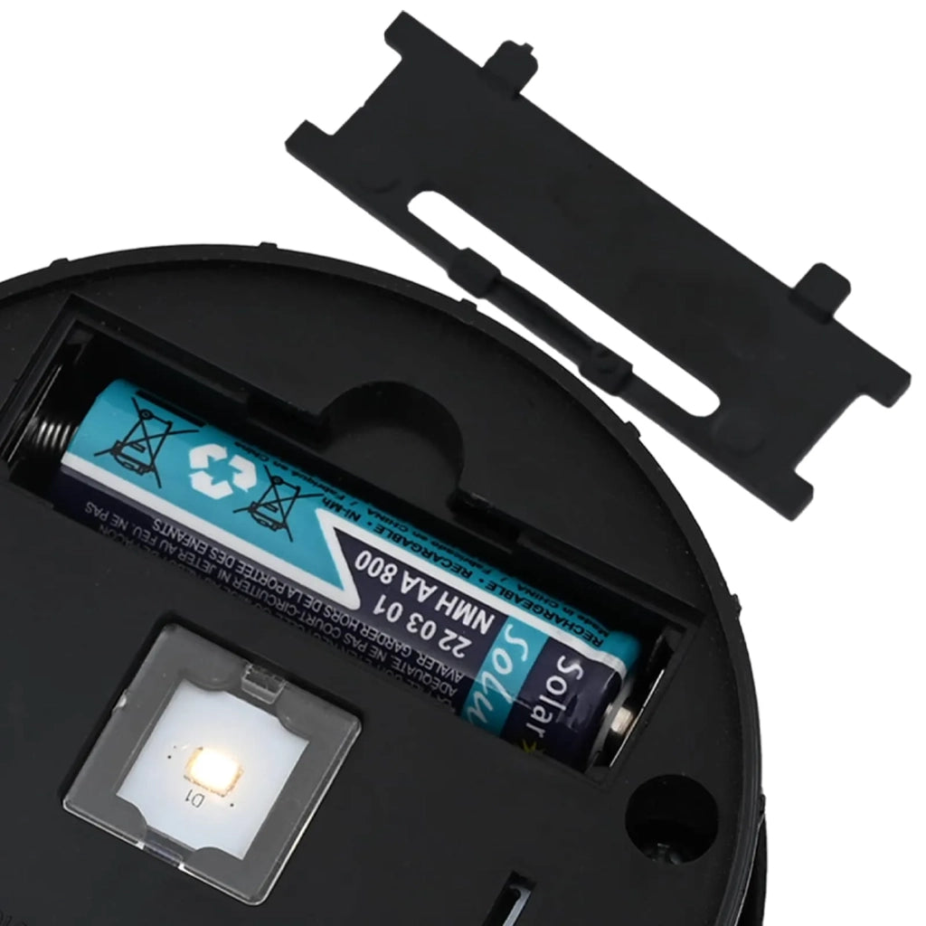 Faro LED solare per sentieri 2 pcs Antracite 879739