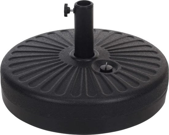 Ombrellario nero riempibile 22L X010 - Standard per supporto ombrello