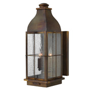 Applique esterna Bingham bronzo ottone E14x3 Hinkley