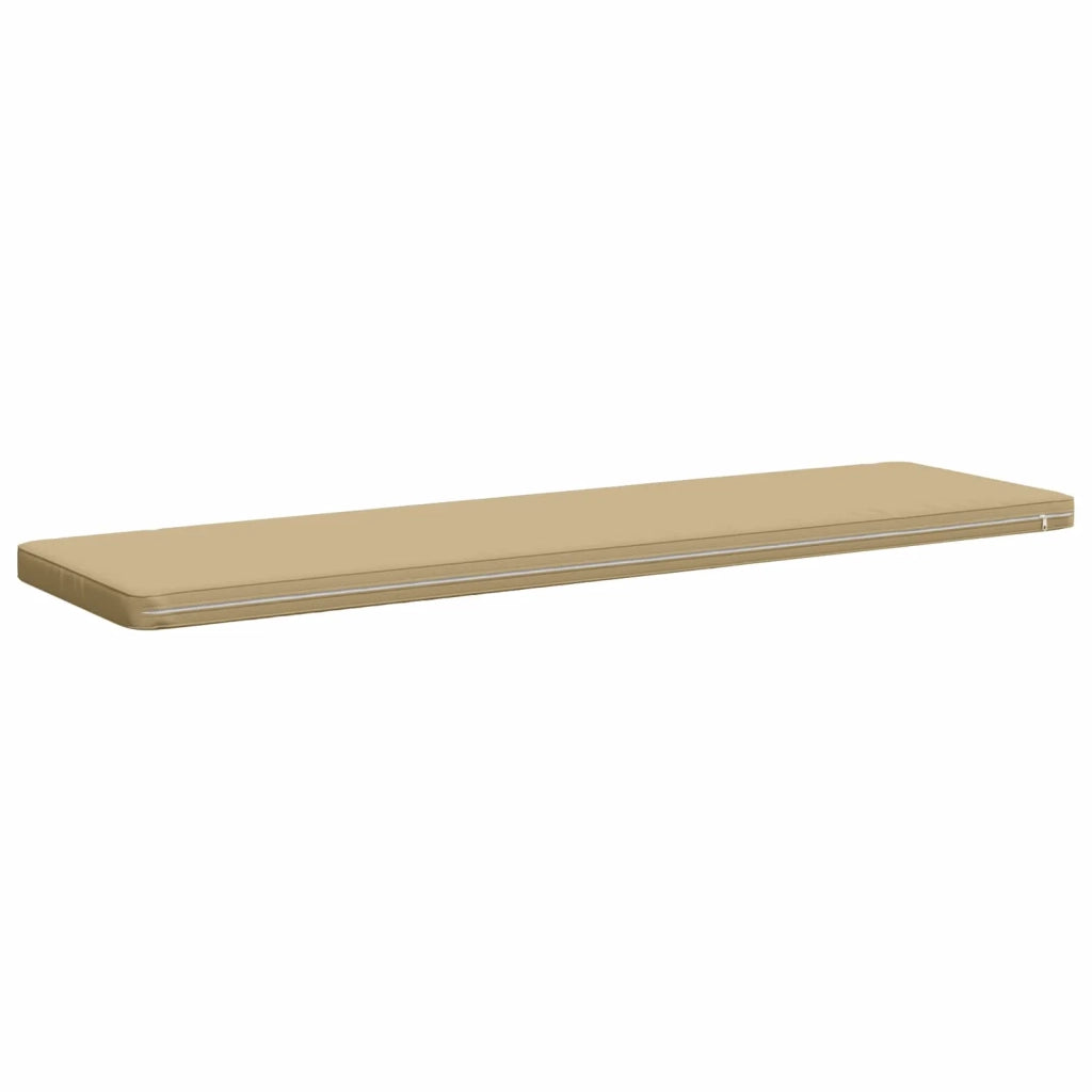 Cuscini per Panchina a 2 Pezzi VUGHT 2 pz 100% Poliestere Beige 952181