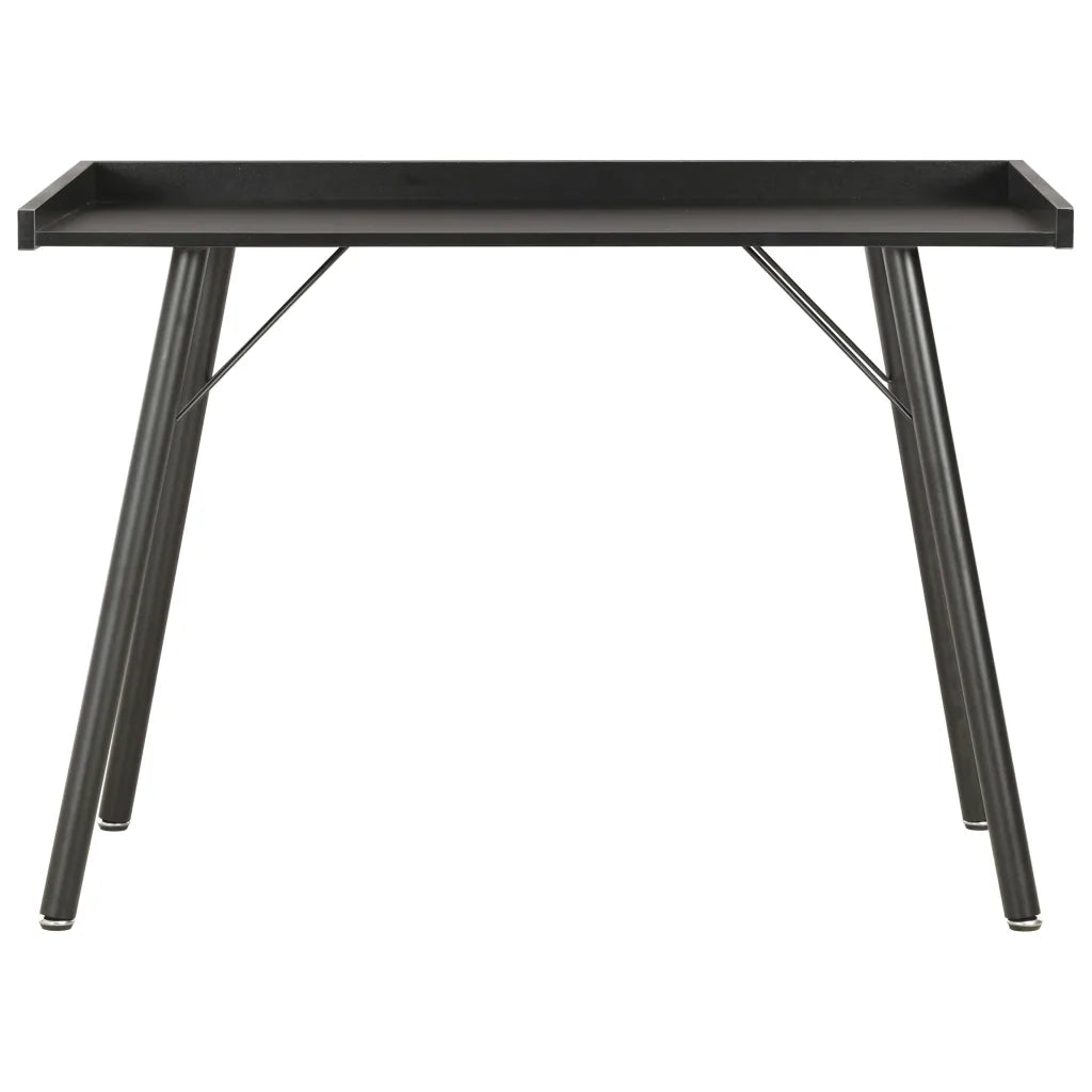 Scrivania | Tavolo da Ufficio Nera 90x50x79 cm