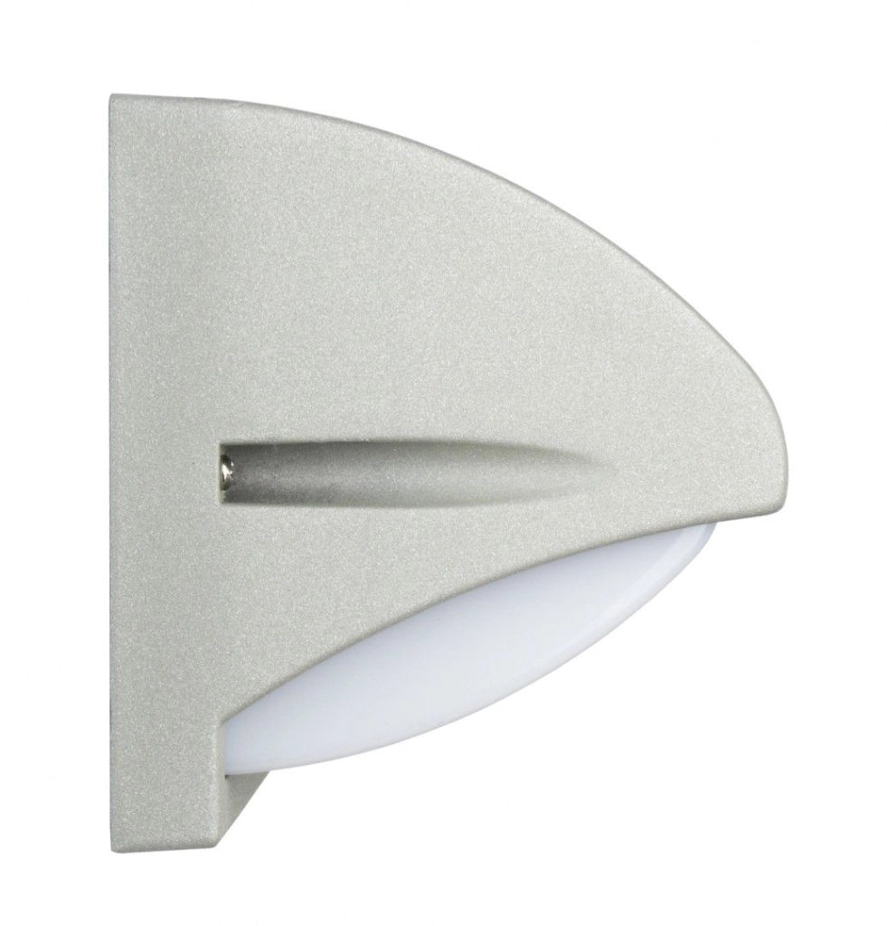 Applique esterna SU-MA Nelly 25cm E27 argento IP54