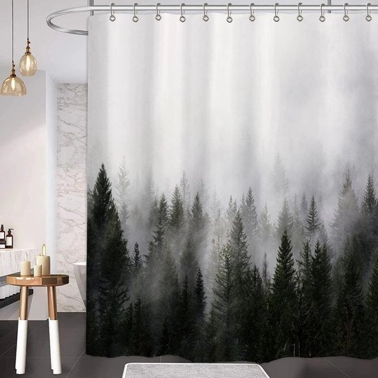 Douchegordijn antischimmel 180 x 200 cm
