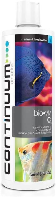 Continuum Aquatics BioViv C 125ml - integratore di Vitamina C per pesci e coralli