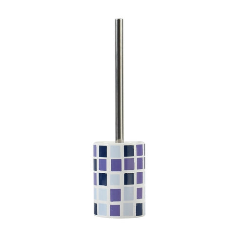 PORTA SCOPINO BASE CERAMICA MOSAIKO BLU- Mosaico Blu- SPIRE- pezzi 1