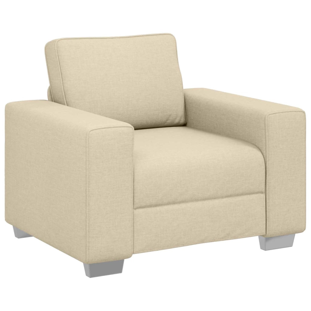 Divano-Sofa-Divanetto Crema 100 x 77 x 82 cm Tessuto