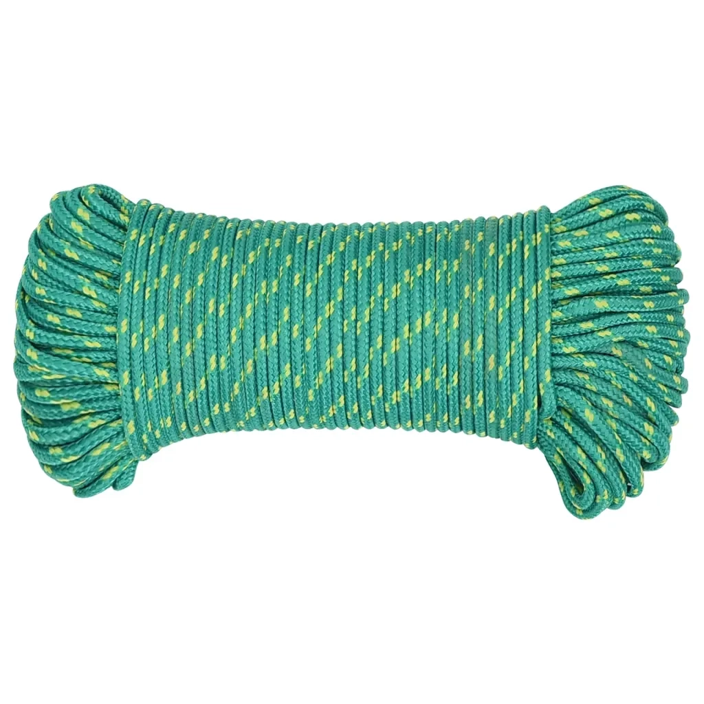 Corda per barca Verde 4 mm 25 m in Polipropilene 152698