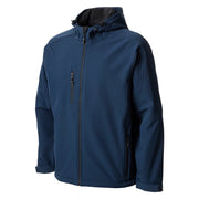 GIUBBINO IN SOFTSHELL 'BASILEA' dark blu - taglia  XXL  - NERI