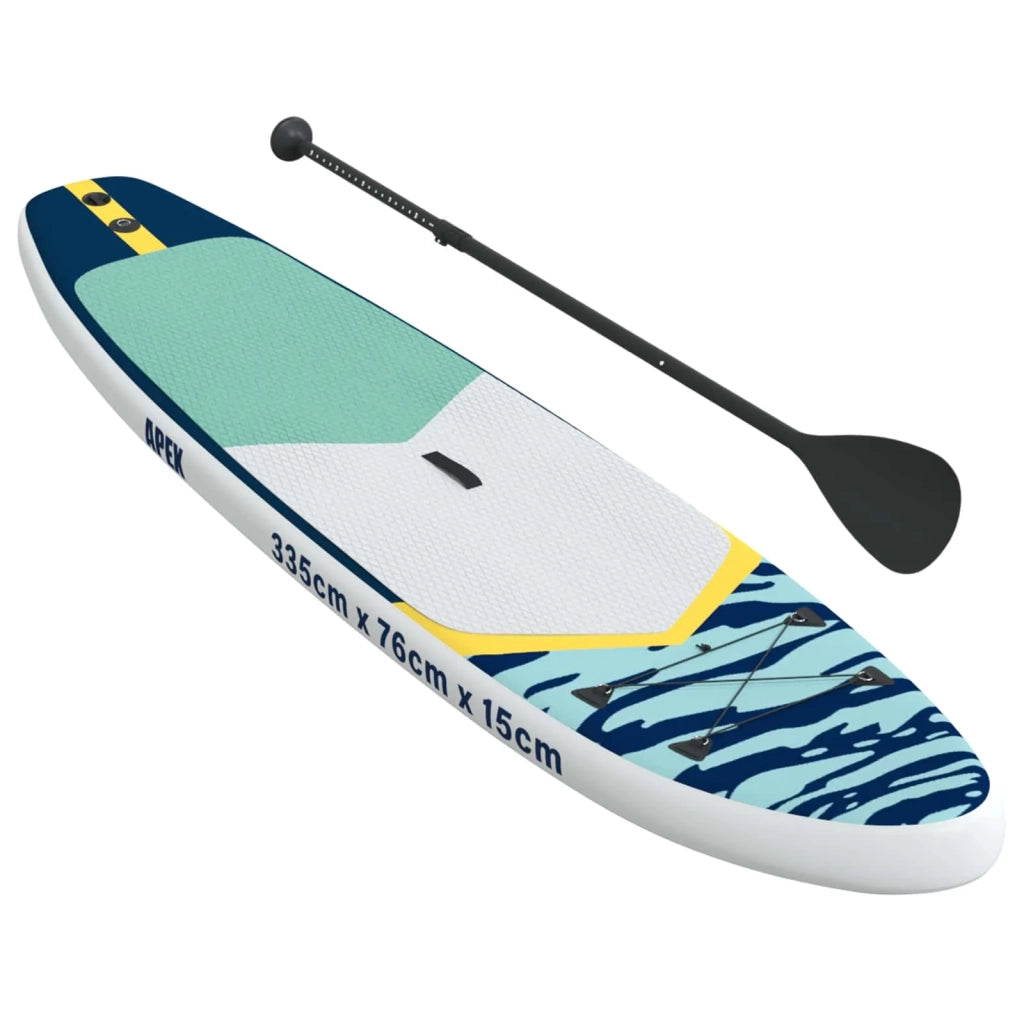 Tavola da Paddle Inflabile APEX 335 x 76 x 15 cm Blu per 42039121