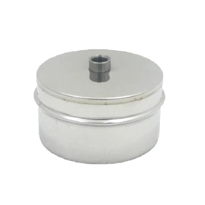 TAPPO CHIUSURA IN ACCIAIO MASCHIO CON SPURGO- Diam. 120- DK- pezzi 1