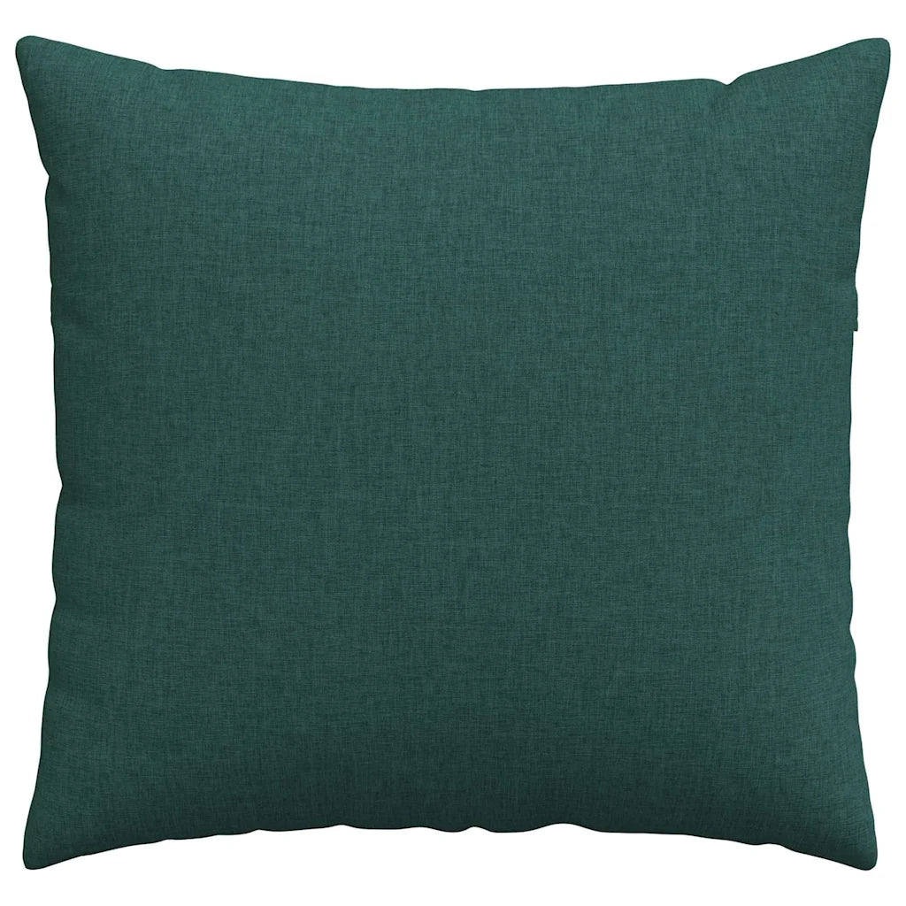 Cuscini da Divano 2 pcs Verde Scuro 45 x 45 cm Tessuto 42013916