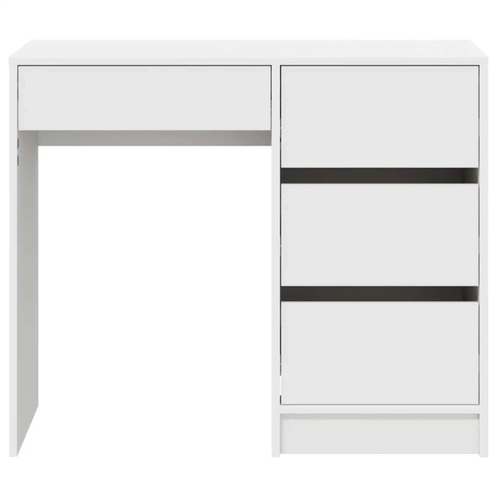 Scrivania Bianco 90 x 37.5 x 75 cm Legno multistrato 869490