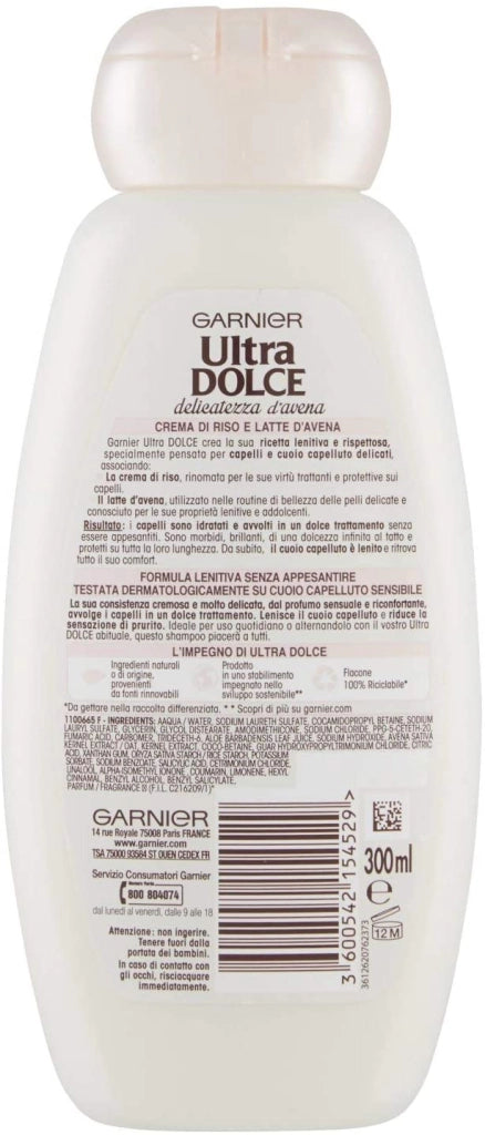 ULTRA DOLCE SHAMPOO DELICATEZZA D'AVENA 300ML