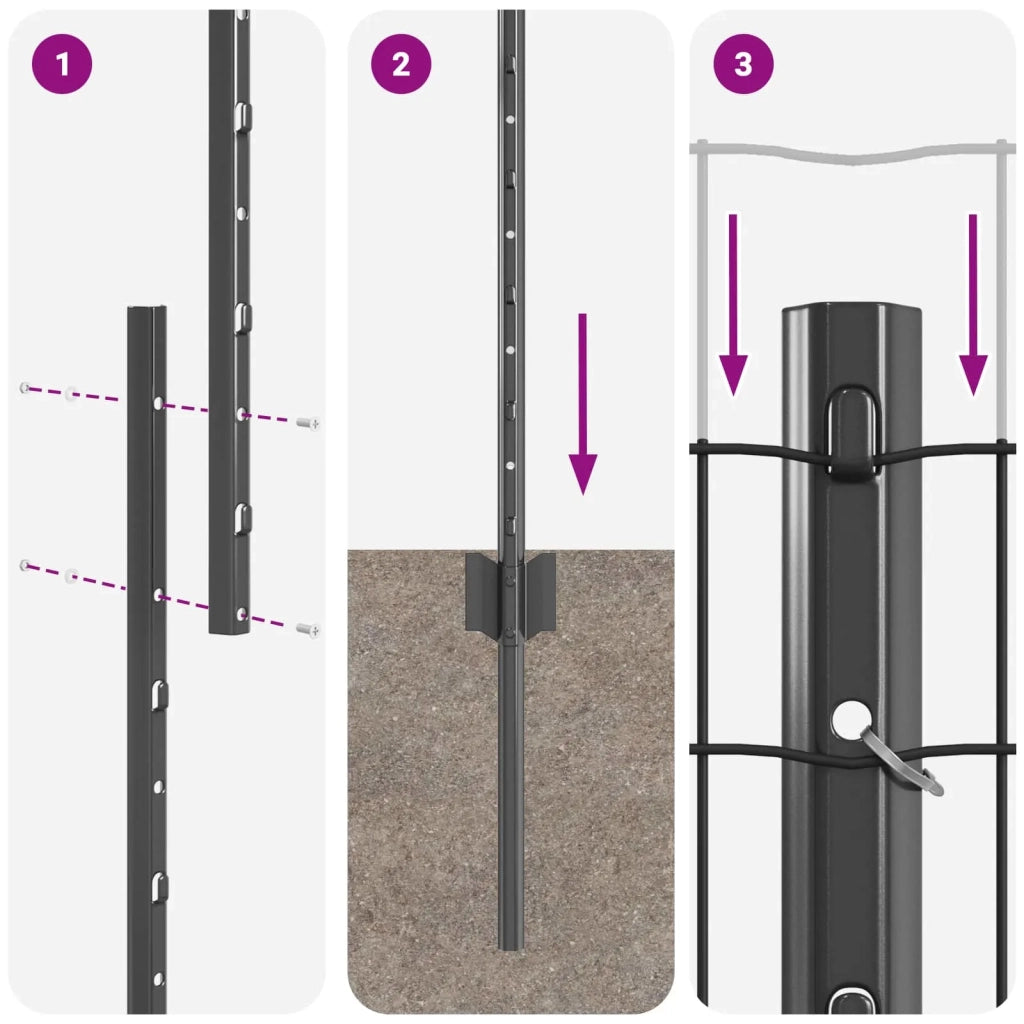 Recinzione da Giardino | Recinzione con Posto Grigio