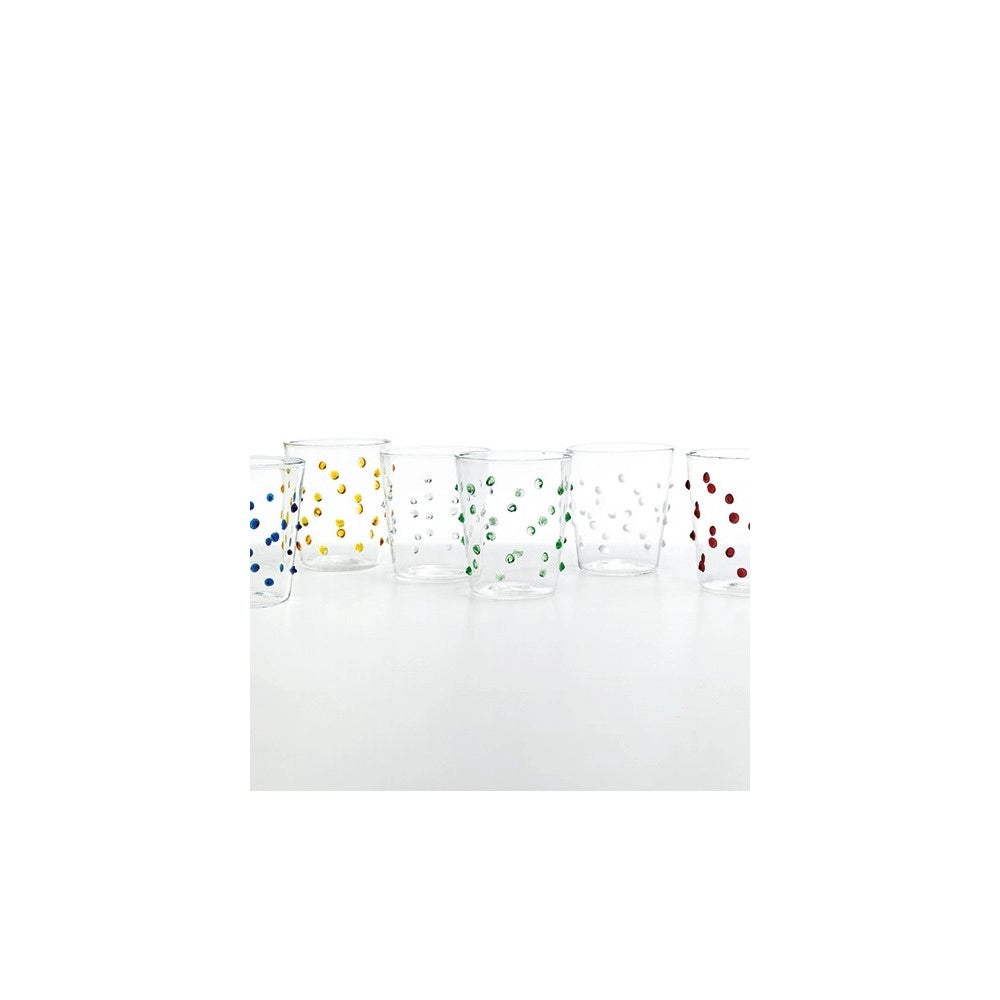 Bicchiere Zafferano Party Tumbler Trasparente 45 Cl Set 6 pezzi In Vetro