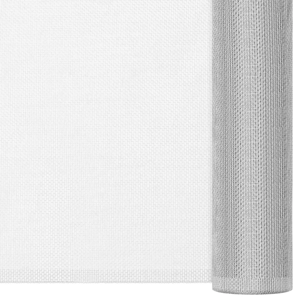 Zanzariera in Alluminio 80x1000 cm Argento CFW5420926