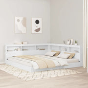 Testata contenitore Bianco 180 cm Legno multistrato 3335509