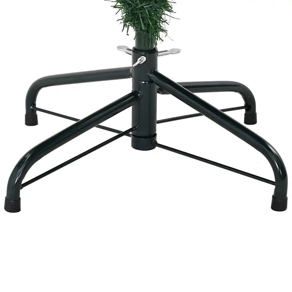 Albero di Natale artificiale con 150 LED Verde 150 cm PE e PVC 3397337