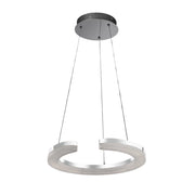 Lampada a sospensione Blunder Italux LED 24W cromo