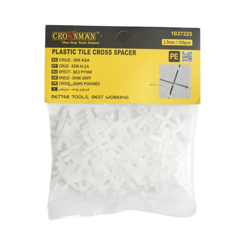 Distanziatori per piastrelle 2,5 mm 100 pezzi/set Crownman