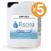 Antialghe piscina SIMPLYBLU - Multifunzione 12 in 1 Quantità confezione: 5 confezioni